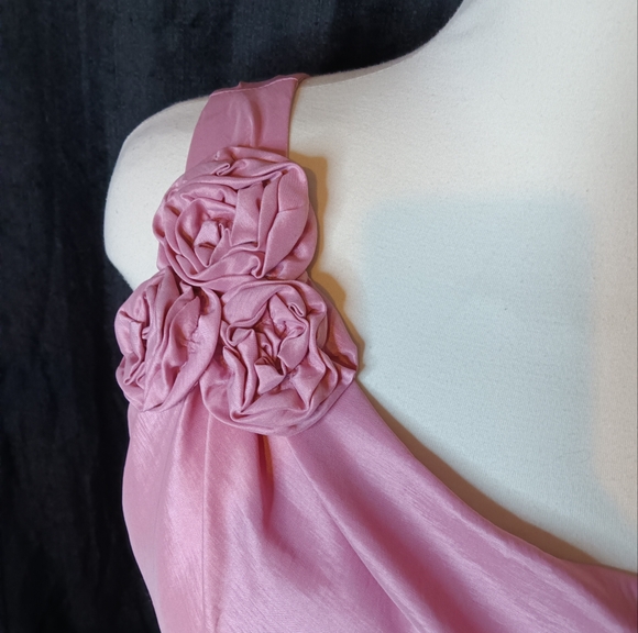 Mini Pink Vintage Prom Dress - Picture 2 of 5